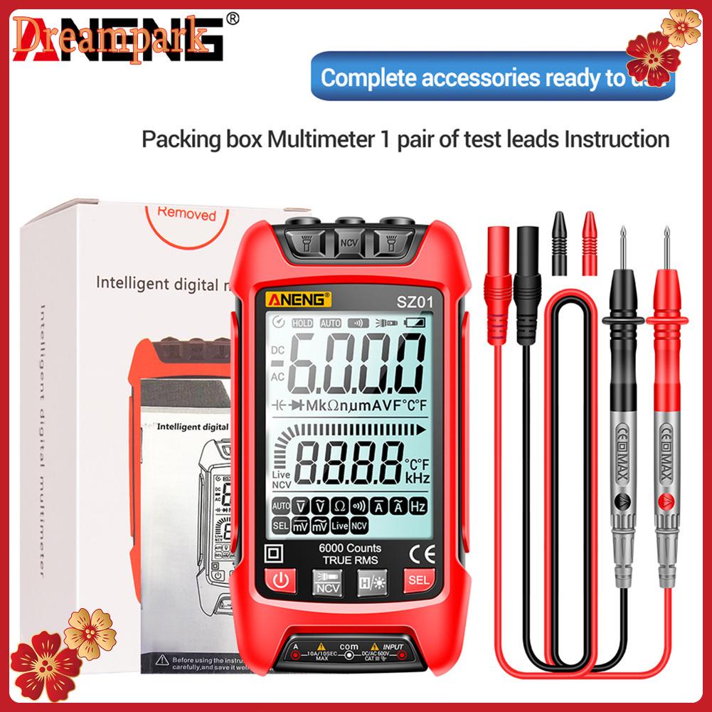 aneng-sz01-sz02อัจฉริยะดิจิตอลมัลติมิเตอร์9999นับ-true-rms-self-ไฟฟ้าไฟฟ้า-capacitance-ความต้านทานอุณหภูมิทรานซิสเตอร์เครื่องทดสอบ