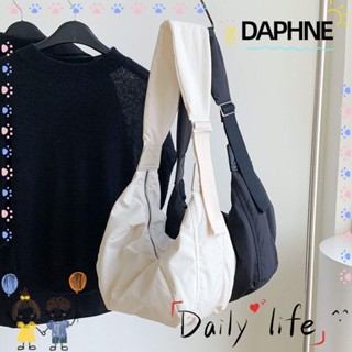 Daphne กระเป๋าสะพายไหล่ ผ้าไนล่อน ความจุขนาดใหญ่ สําหรับผู้หญิง