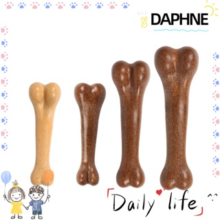 Daphne ของเล่นเคี้ยว รูปกระดูก ทนทาน หลากสี สําหรับฝึกสัตว์เลี้ยง สุนัข