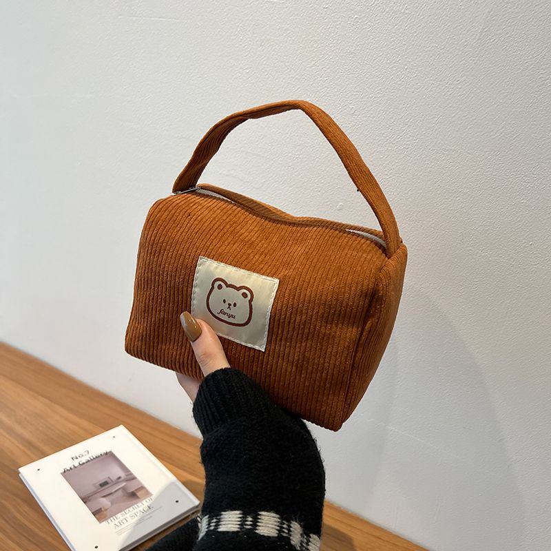 corduroy-handheld-cosmetic-bag-new-style-female-student-korean-version-go-out-handbag-female-large-capacity-cosmetic-storage-bag