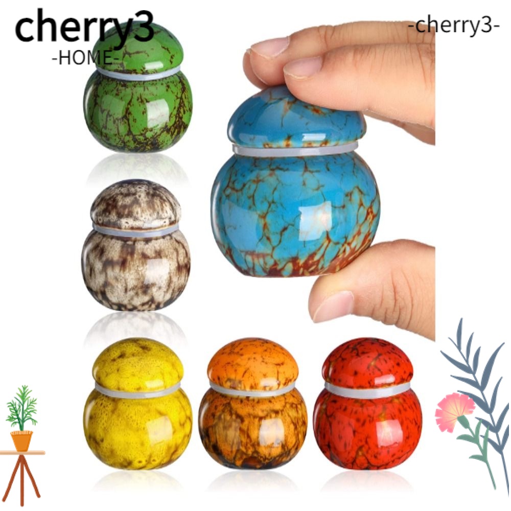cherry3-เถ้าเซรามิค-ขนาดเล็ก-คละสี-สําหรับตกแต่งออฟฟิศ-6-ชิ้น