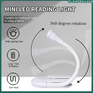 ไฟอ่านหนังสือแบบยืดหยุ่นคลิปบนไฟอ่านหนังสือ LED-ไฟอ่านหนังสือ E-reader แบบยืดหยุ่น Usb หลอดไฟ LED แบบชาร์จไฟได้ 3 ระดับแสงที่ปรับได้แสงนักเรียนดอกไม้