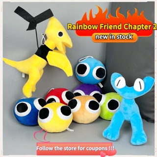 ตุ๊กตายัดนุ่น รูปการ์ตูนอนิเมะเกม Rainbowed Friends Chapter 2 สีฟ้า ของขวัญวันเกิด สําหรับเด็ก