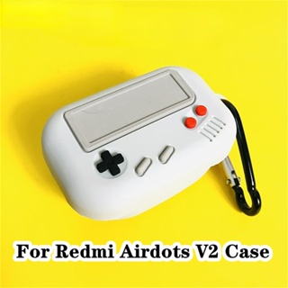 【พร้อมส่ง】เคสหูฟัง แบบนิ่ม ลายการ์ตูน สําหรับ Redmi Airdots V2 Redmi Airdots V2