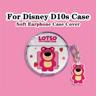 【จัดส่งรวดเร็ว】เคสหูฟัง แบบนิ่ม แบบใส ลายการ์ตูนดิสนีย์ สําหรับ D10s D10s