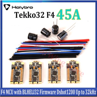 Holybro Tekko32 F4 45A Brushless ESC BLHeli_32 Bit 2-6s Dshot1200 เข้ากันได้กับ BetaflightF3 / F4 ตัวควบคุมการบิน สําหรับโดรนบังคับ FPV