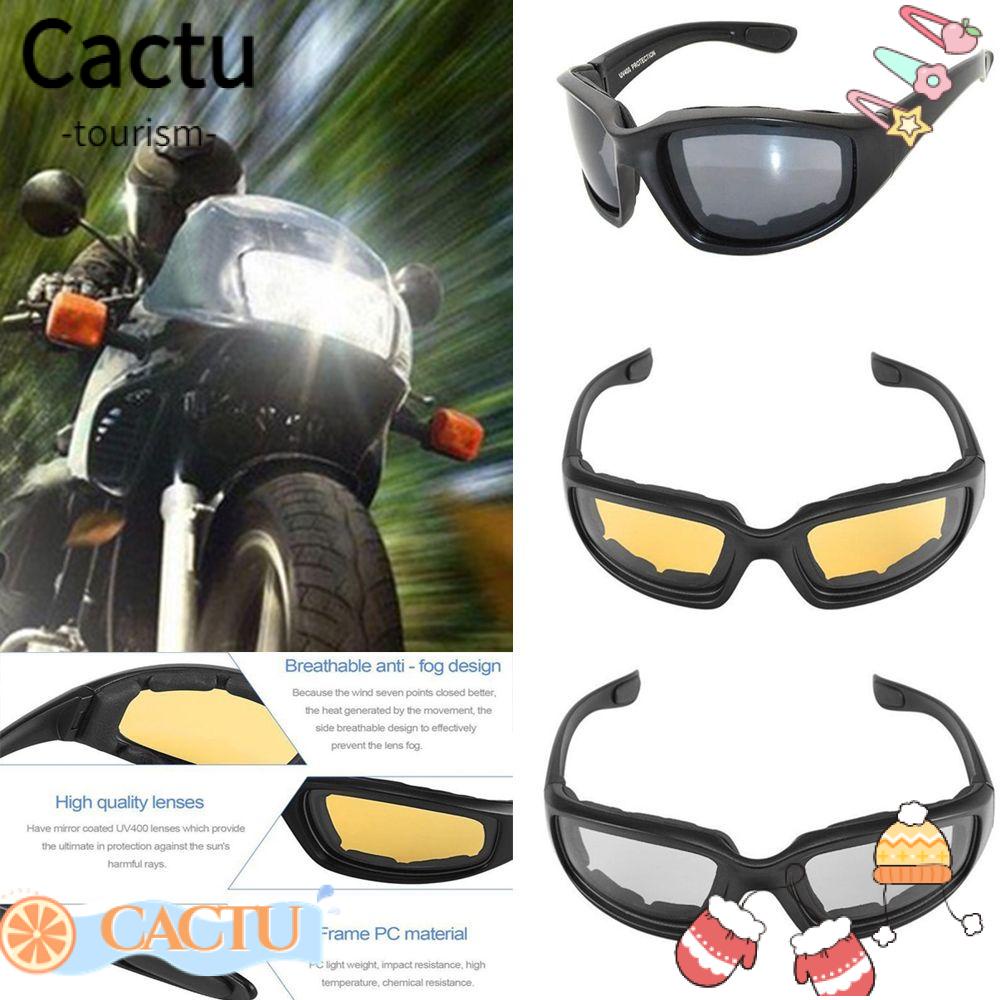 cactu-แว่นตาขี่รถจักรยานยนต์-แว่นตาป้องกันดวงตา-กันฝุ่น-แว่นตาเท่