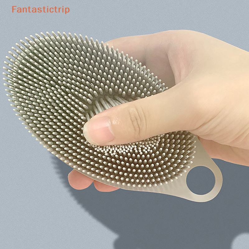 fantastictrip-ซิลิโคนนุ่ม-แปรงอาบน้ํา-ขัดผิว-เหมาะสําหรับอาบน้ําเด็ก-แชมพู-แปรงนวดหน้า-อุปกรณ์แฟชั่น