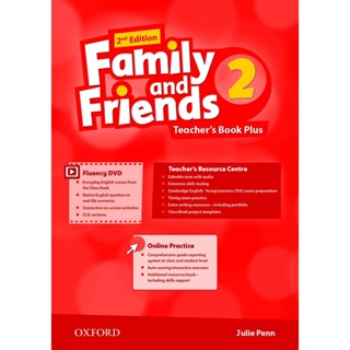 Bundanjai (หนังสือเรียนภาษาอังกฤษ Oxford) Family and Friends 2nd ED 2 : Teachers Book Plus (P)