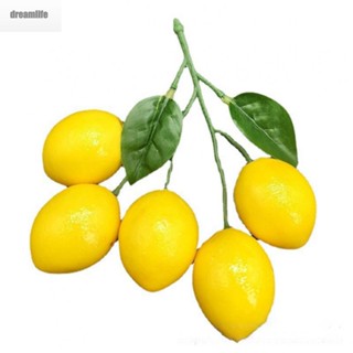 【DREAMLIFE】Artificial Lemon Artificial Lemon Imitation Lemon Kitchen Lemon String