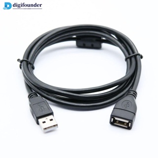 Digifounder สายเคเบิลต่อขยาย USB 2.0 0.6 ม. 1 ม. 1.5 ม. ความเร็วสูง A3T9