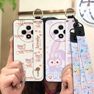 Anti-dust Fashion Design Phone Case For Wiko Hi Enjoy60 Pro 5G Soft case protective Wrist Strap ring Shockproof Cute