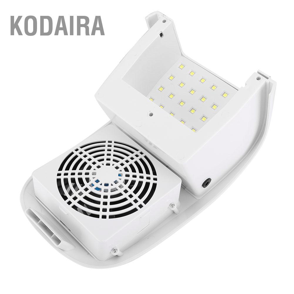 kodaira-เครื่องดูดฝุ่นเล็บพลังสูง-80w-เครื่องดูดฝุ่นเล็บพร้อมโคมไฟแต่งเล็บ-100-240v