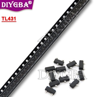 ชิปเซ็ต TL431 431 CJ431 SOT-23 TL431A SOT23 SOT SMD 100 ชิ้น