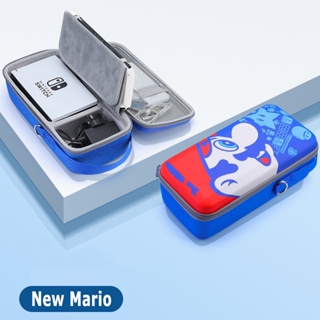 กระเป๋าเคส ขนาดใหญ่ จุของได้เยอะ แบบพกพา สําหรับ Nintendo Switch Switch OLED Mario Splatoon 3 Zelda Tears of the Kingdom