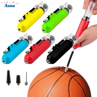 【Anna】1pcs Mini Portable Ball Pump Basketball/Football/Volleyball Hand Inflator Pump