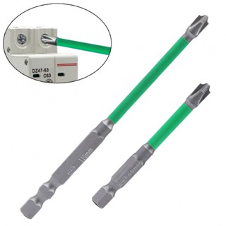 Screwdriver Bit 110mm Cross For Socket Green Slotted Special Hand Tools