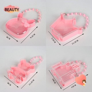 Beauty กล่องพลาสติก แฮนด์เมด สําหรับใส่เครื่องประดับ ต่างหู สร้อยคอ DIY