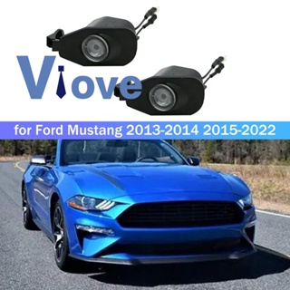 ไฟเลเซอร์ติดกระจกมองหลัง LED สําหรับ ford Mustang 2013-2022