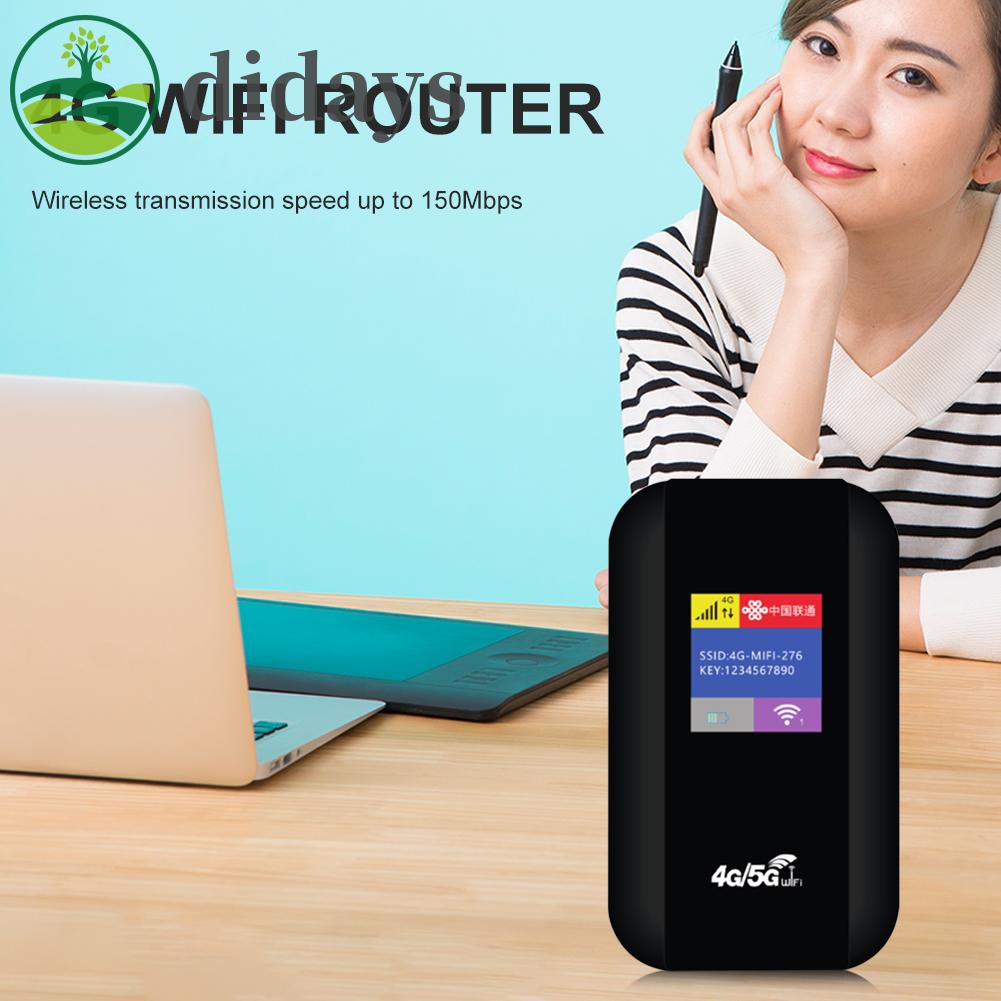 เราเตอร์-wifi-4g-150mbps-2100mah-mifi-พร้อมช่องใส่ซิมการ์ด