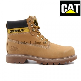 พร้อมส่ง Caterpillar รองเท้าบูท หัวนิ่ม ใส่ทํางาน สําหรับผู้ชาย KSR7