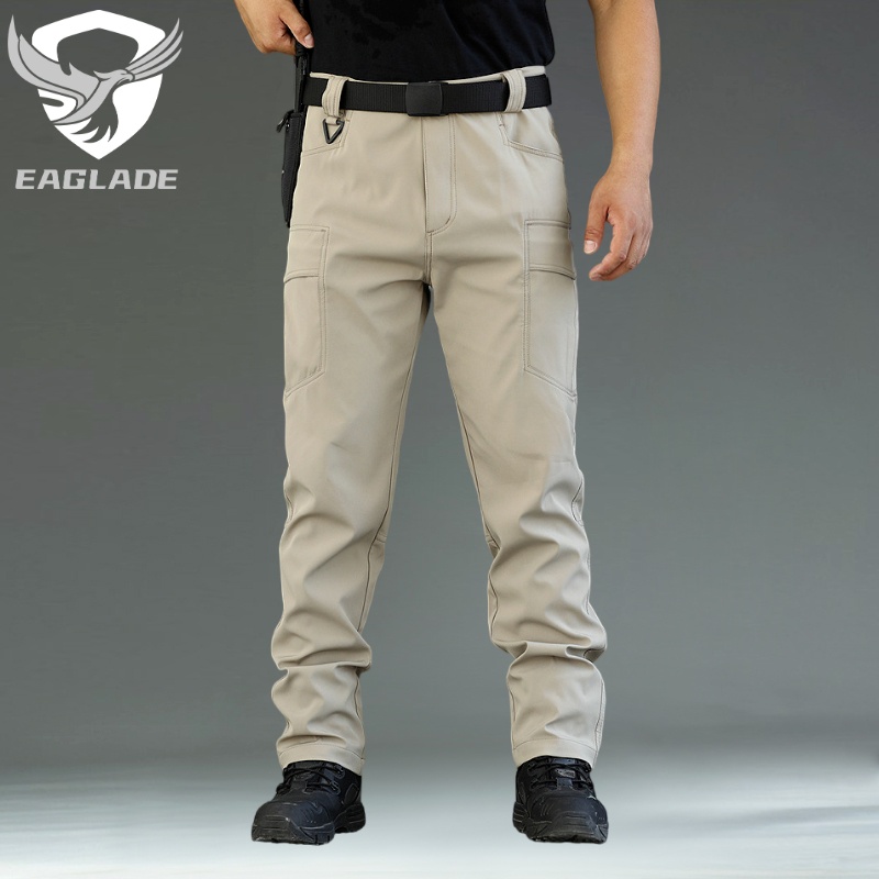 eaglade-กางเกงคาร์โก้ยุทธวิธี-ผู้ชาย-ix9stretch-in-khaki-ยืดหยุ่น-กันน้ํา