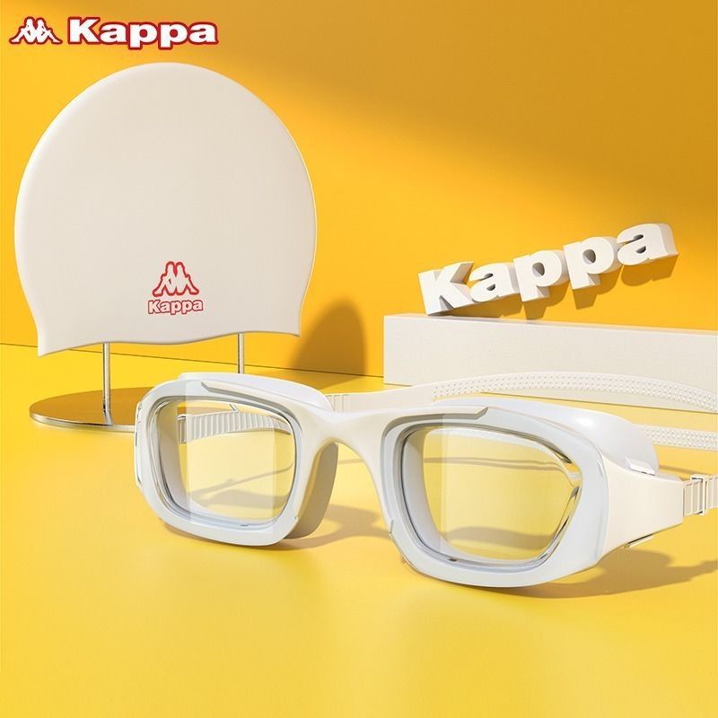 kappa-แว่นตาว่ายน้ํา-กันน้ํา-กันหมอก-ความละเอียดสูง-กรอบใหญ่-มืออาชีพ-สําหรับผู้ชาย-และผู้หญิง-เหมาะกับการว่ายน้ํา-พร้อมส่ง