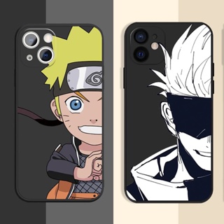 เคส Samsung S21 S22 S21 FE S22 Plus S22 Ultra S21 Ultra S23 Ultra เคสป้องกันโทรศัพท์มือถือ Naruto anime Gojo Satoru