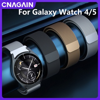 Cnagain สายนาฬิกาข้อมือโลหะ สไตล์คลาสสิก สําหรับ Samsung Galaxy Watch 5 4 4 4 44 มม. 40 มม. 46 มม. 42 มม. Galaxy Watch 5 pro