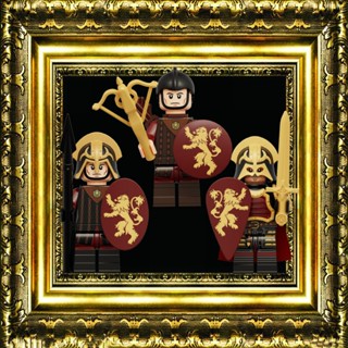 บ้านภาพยนตร์ Lannister of Casterly Rock Building Blocks ของเล่นสําหรับเด็ก Minifigures ของขวัญวันเกิด