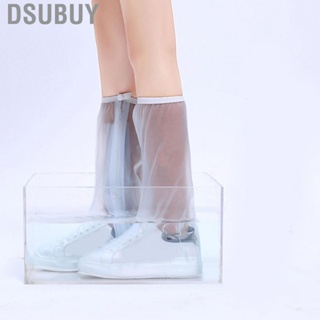 Dsubuy Rain Shoe Covers Waterproof Rainproof Tall Cover Antiskid Wear Resistant Protector