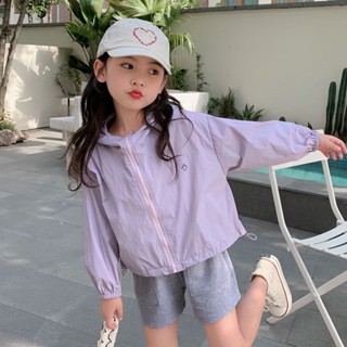 พร้อมส่ง ขายดี ใหม่ เสื้อคลุมกันแดด กันแสงอัลตราไวโอเลต สไตล์เกาหลี ญี่ปุ่น แฟชั่นฤดูร้อน สําหรับเด็กผู้หญิง 2023