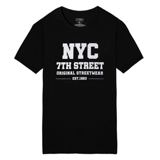 พร้อมส่ง ผ้าฝ้ายบริสุทธิ์ 7th Street เสื้อยืด รุ่น MOG002 T-shirt