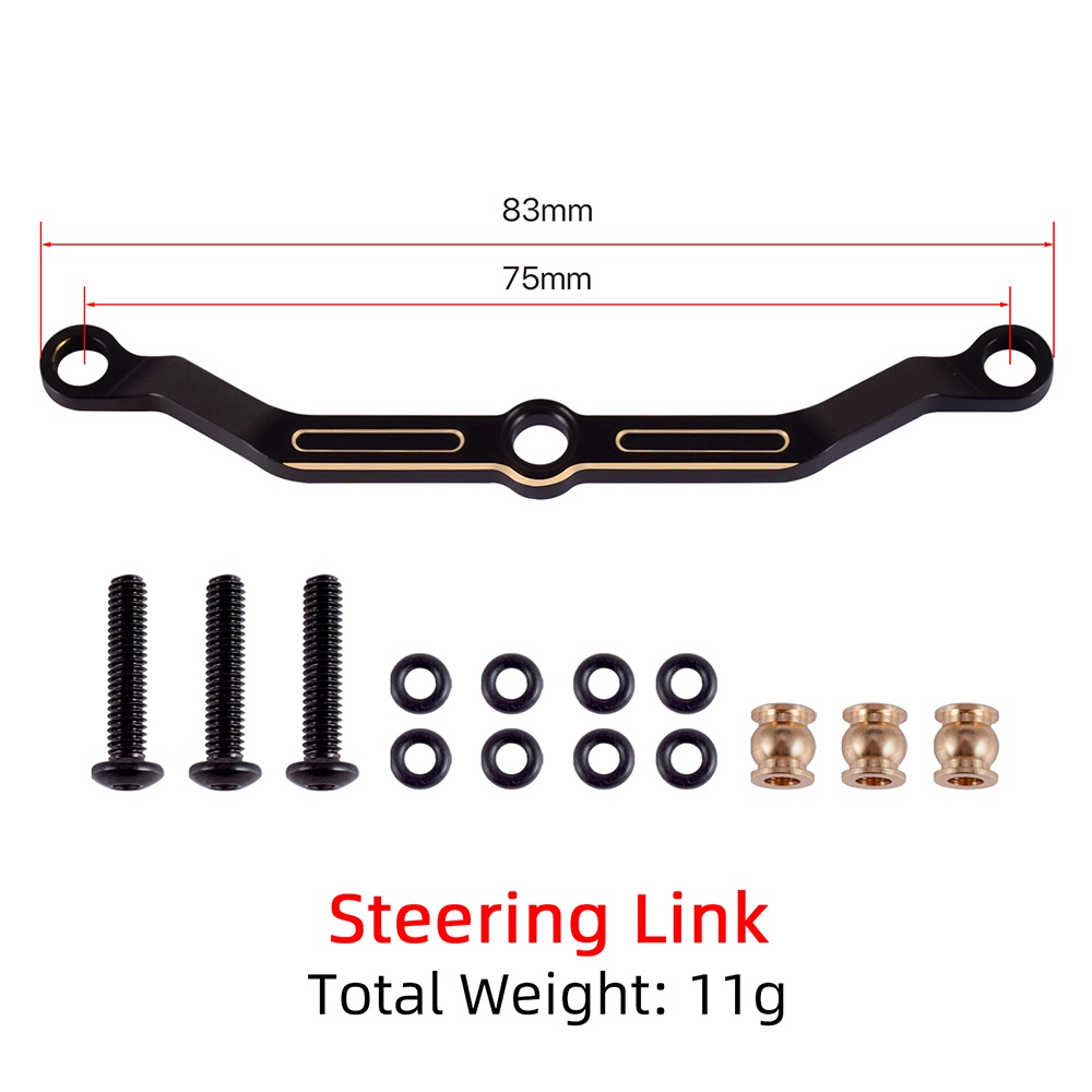 9imod-อะไหล่ตัวยึดเซอร์โวพวงมาลัย-25t-โลหะ-สําหรับรถไต่หินบังคับ-traxxas-trx4m-1-18