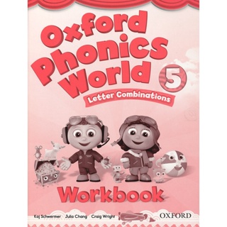 Bundanjai (หนังสือเรียนภาษาอังกฤษ Oxford) Oxford Phonics World 5 : Workbook (P)