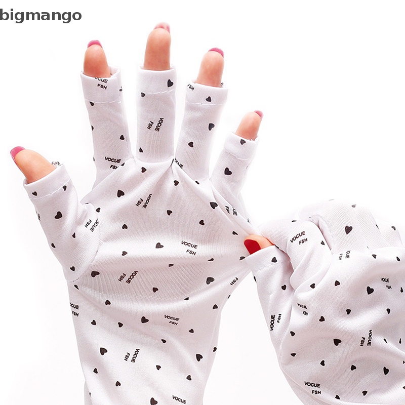 bigmango-ถุงมือป้องกันรังสียูวีเจล-ป้องกันรังสียูวี-led-สําหรับตกแต่งเล็บ-พร้อมส่ง