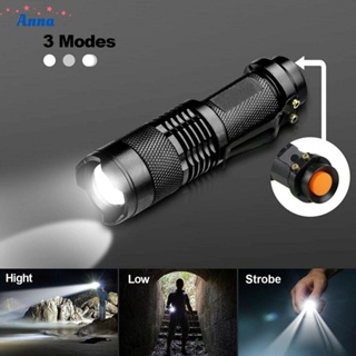 【Anna】Durable Flashlight TORCH 1000Lumens AA Battery Flashlight Handheld Powerful