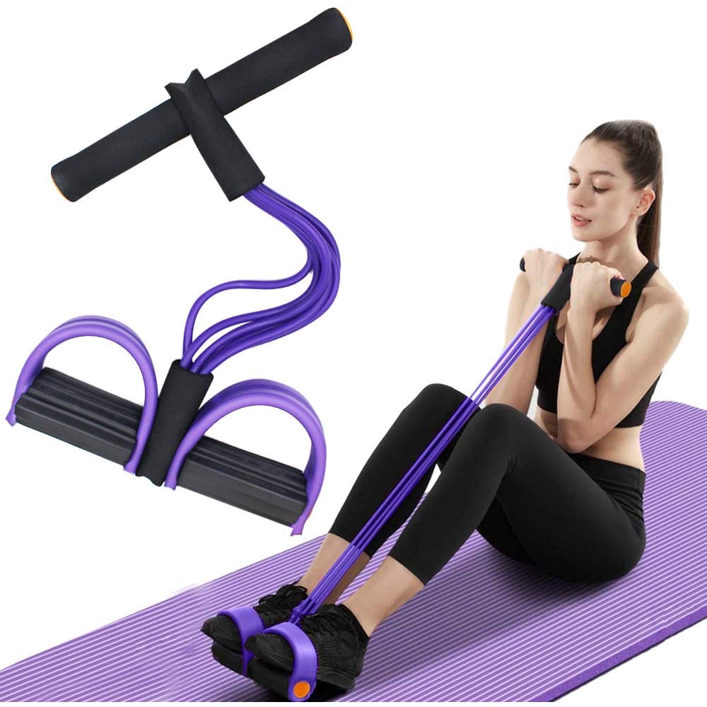 multifunctional-tension-rope-6-หลอดยืดหยุ่นโยคะเหยียบดึงสายความตึงเครียดยางธรรมชาติอุปกรณ์ออกกำลังกายสำหรับท้อง-เอว-แขน-ขายืดฝึกลดน้ำหนัก