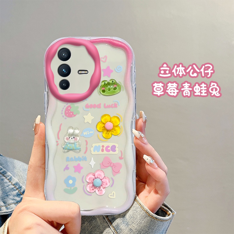 เคส-vivo-v23-5g-v23e-5g-น่ารัก-ตุ๊กตาสามมิติ-กรณีป้องกันโทรศัพท์มือถือ