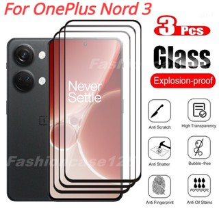 ฟิล์มกระจกนิรภัยกันรอยหน้าจอ 9D HD กันรอยขีดข่วน 9H สําหรับ OnePlus Nord 3 Nord3 1+Nord 1+Nord3 CPH2491 5G 2023