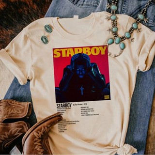 เสื้อยืด พิมพ์ลายการ์ตูนอนิเมะ the Weeknd Tee Y2K แฟชั่นฤดูร้อน สําหรับผู้หญิง