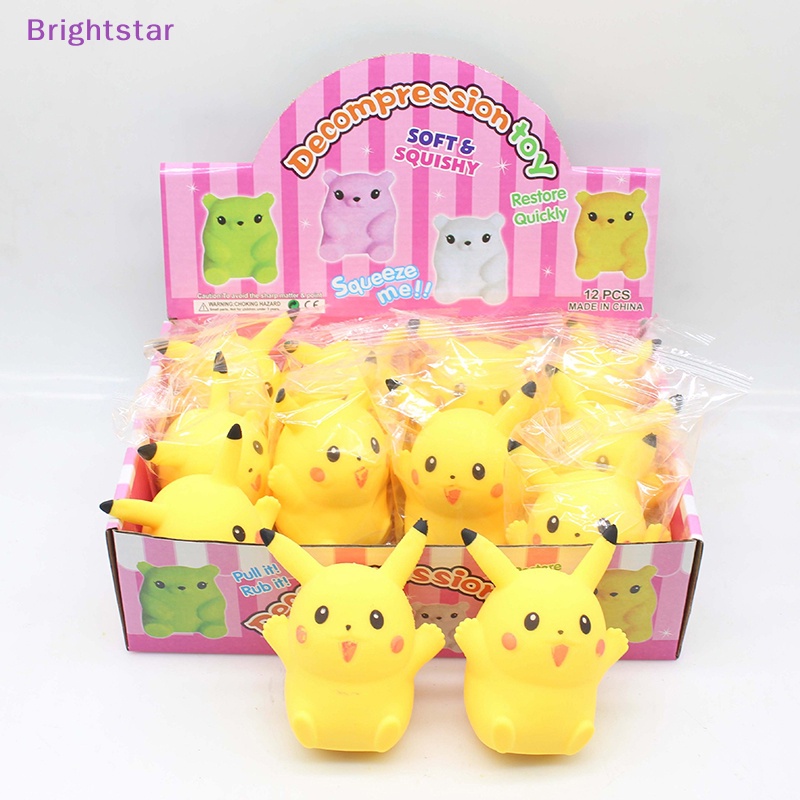 brightstar-ของเล่นบีบสกุชชี่-รูปโปเกม่อน-ปิกาจู-คลายเครียด