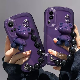 ใหม่ เคสโทรศัพท์มือถือแบบนิ่ม ใส กันรอยเลนส์กล้อง พร้อมตุ๊กตา แฟชั่น สําหรับ OPPO Reno10 Pro+ Plus 5G Reno 10 Reno10Pro+ OPPO A78 NFC 4G 2023