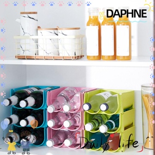 Daphne ชั้นวางขวดเบียร์ประหยัดพื้นที่หลากสีสําหรับใช้ในครัวเรือน