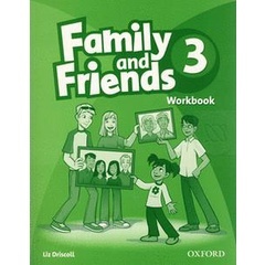 Bundanjai (หนังสือเรียนภาษาอังกฤษ Oxford) Family and Friends 3 : Workbook (P)