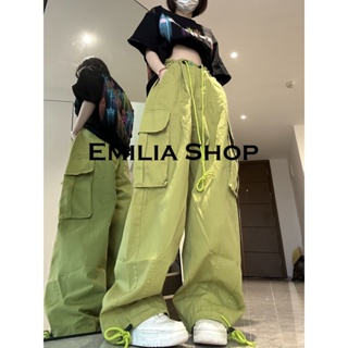 EMILIA SHOP กางเกงขายาว กางเกงขายาวผู้หญิง สไตล์เกาหลี A90M0B3