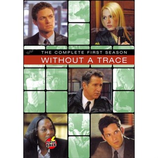 DVD ดีวีดี Without A Trace Season 1 ครบชุด (เสียง อังกฤษ | ซับ ไทย) DVD ดีวีดี