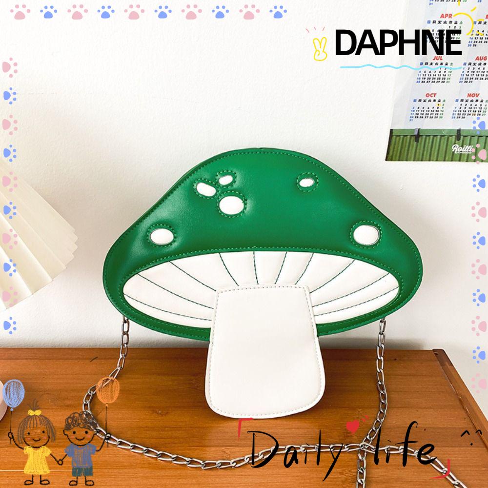 daphne-กระเป๋าสะพายไหล่-กระเป๋าถือ-ทรงเมสเซนเจอร์-แต่งสายโซ่คล้อง-น่ารัก-สําหรับสตรี