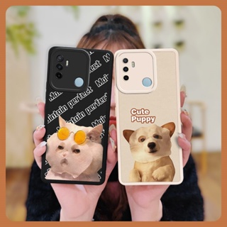 simple Silica gel Phone Case For OPPO A53 2020/A32 2020/A33 2020/A53S youth couple Waterproof Cartoon Dirt-resistant cute