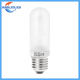 Ann JDD E27 220-240V 150W หลอดไฟแฟลช LED สําหรับใช้ถ่ายภาพในสตูดิโอ